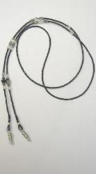 EHKK100 - Jet & Grey Crystals Eyeglass Holder