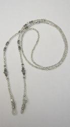 EHKK103 - Grey Crystals Eyeglass Holder