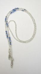 EHKK105 - Blue Crystals Eyeglass Holder