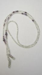 EHKK108 - Amethyst Crystals Eyeglass Holder