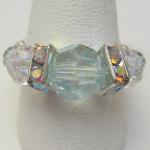 RKK015 - 8mm Round Lt Blue Ring